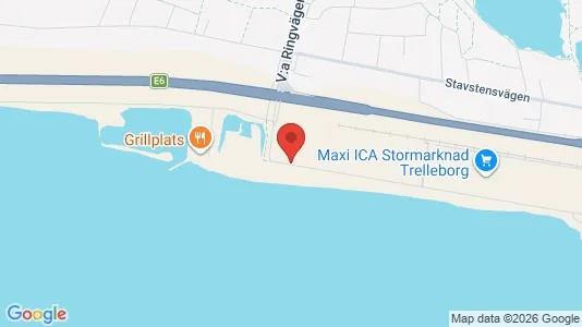 Apartments for rent i Trelleborg - kort over placeringen