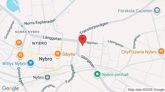 Apartments for rent in Nybro - Photo from Google Street View