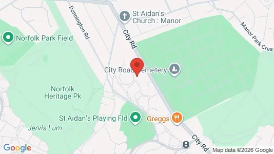 Apartments for rent i Sheffield - South Yorkshire - kort over placeringen