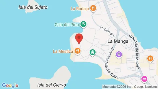 Apartments for rent i Cartagena - kort over placeringen