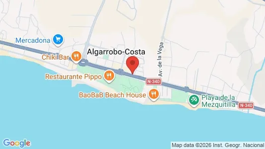 Apartments for rent i Algarrobo - kort over placeringen