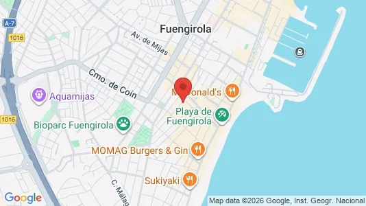 Apartments for rent i Fuengirola - kort over placeringen