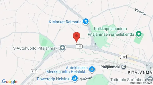 Apartments for rent i Helsinki Läntinen - kort over placeringen