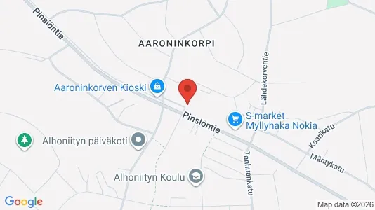 Apartments for rent i Nokia - kort over placeringen