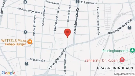 Apartments for rent i Graz - kort over placeringen