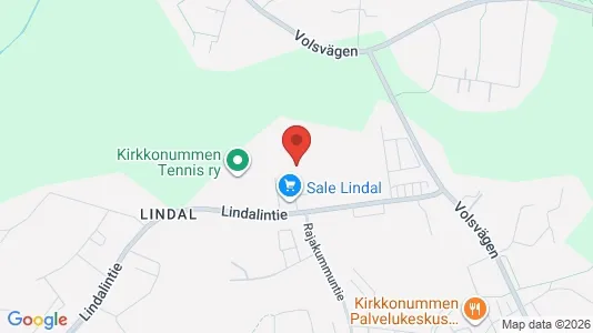 Apartments for rent i Kirkkonummi - kort over placeringen