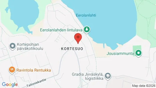 Apartments for rent i Jyväskylä - kort over placeringen