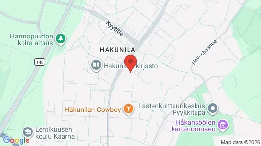 Apartments for rent i Vantaa - kort over placeringen