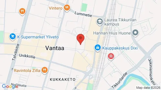 Apartments for rent i Vantaa - kort over placeringen