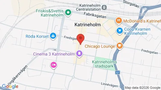 Apartments for rent i Katrineholm - kort over placeringen