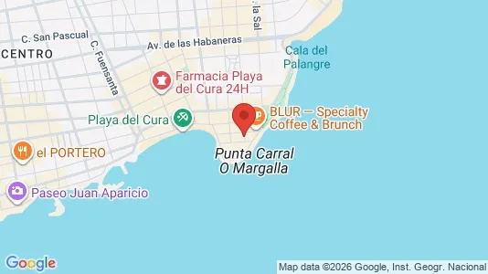Apartments for rent i Torrox - kort over placeringen