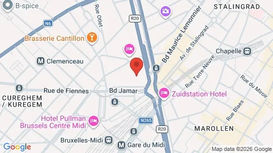 Apartments for rent in Brussels Sint-Gillis - Photo from Google Street View