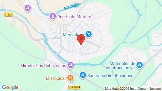 Apartments for rent i Arcos de la Frontera - kort over placeringen