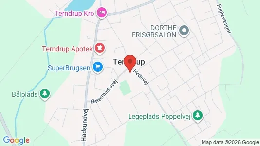 Apartments for rent i Terndrup - kort over placeringen