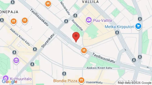 Apartments for rent i Helsinki Keskinen - kort over placeringen