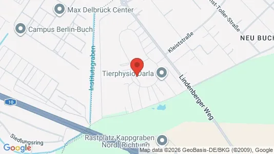 Apartments for rent i Barnim - kort over placeringen