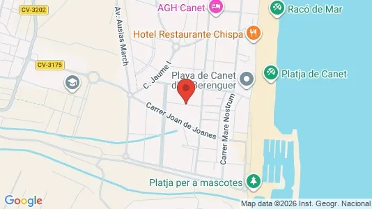Apartments for rent i Finestrat - kort over placeringen