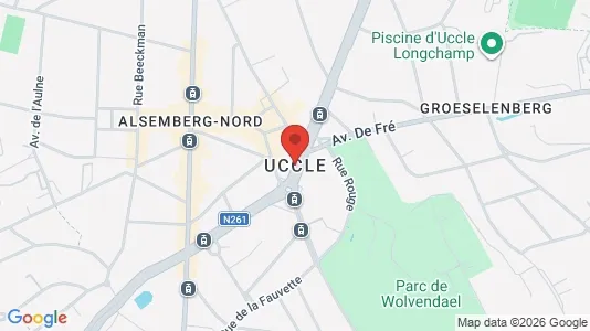 Apartments for rent in Brussels Ukkel - Photo from Google Street View