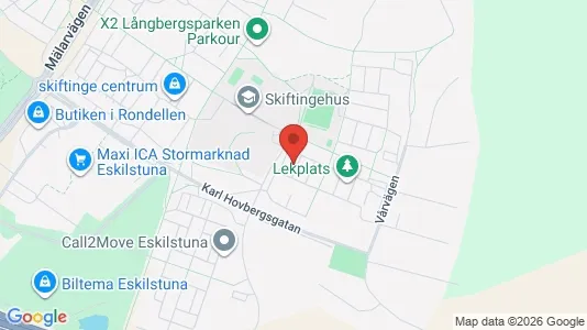 Apartments for rent i Eskilstuna - kort over placeringen