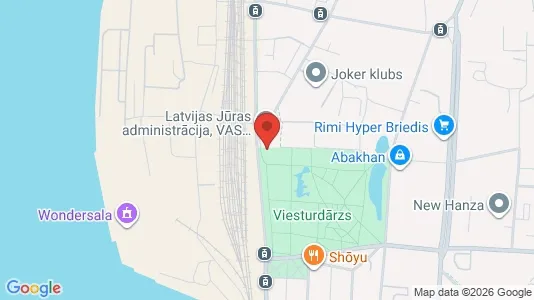 Apartments for rent i Riga Centrs - kort over placeringen
