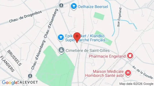 Apartments for rent in Brussels Ukkel - Photo from Google Street View