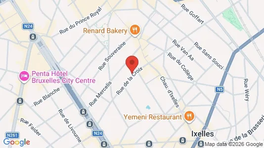 Apartments for rent in Brussels Elsene - Photo from Google Street View