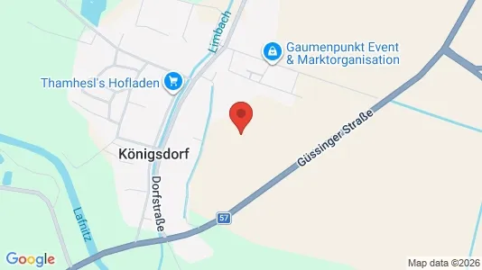 Apartments for rent i Königsdorf - kort over placeringen