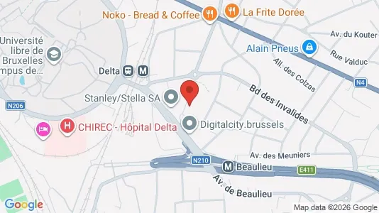 Apartments for rent in Brussels Oudergem - Photo from Google Street View