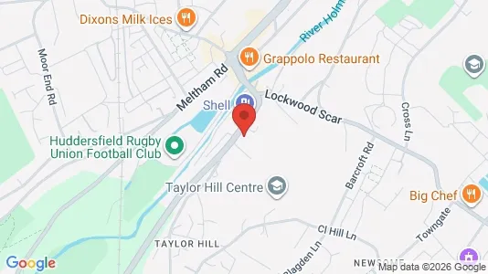 Apartments for rent i Huddersfield - West Yorkshire - kort over placeringen