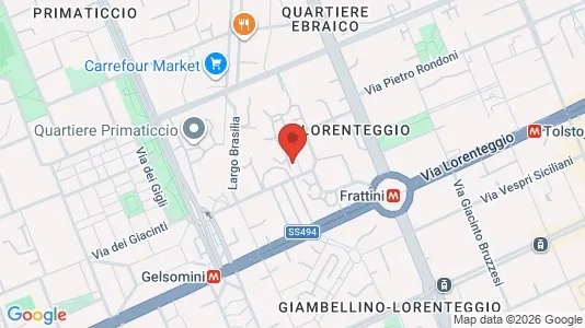 Rooms for rent i Milano Zona 6 - Barona, Lorenteggio - kort over placeringen