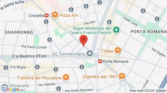 Apartments for rent i Milano Zona 1 - Centro storico - kort over placeringen