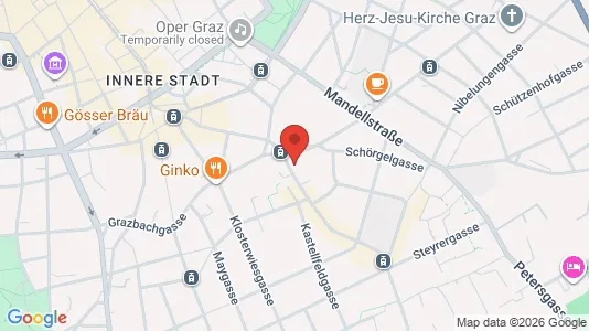 Apartments for rent i Eggersdorf bei Graz - kort over placeringen