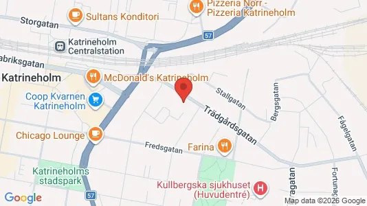 Apartments for rent i Katrineholm - kort over placeringen