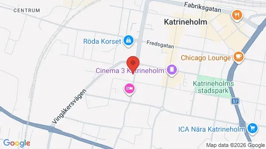 Apartments for rent i Katrineholm - kort over placeringen