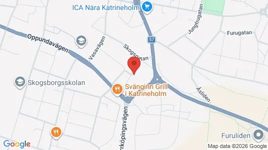 Apartments for rent i Katrineholm - kort over placeringen