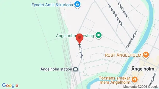 Apartments for rent i Ängelholm - kort over placeringen