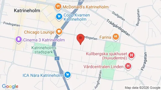Apartments for rent i Katrineholm - kort over placeringen