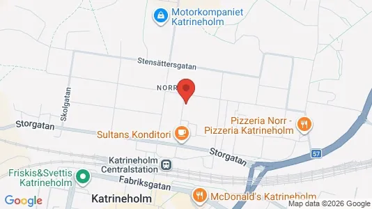 Apartments for rent i Katrineholm - kort over placeringen