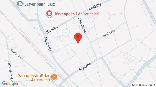 Apartments for rent i Järvenpää - kort over placeringen