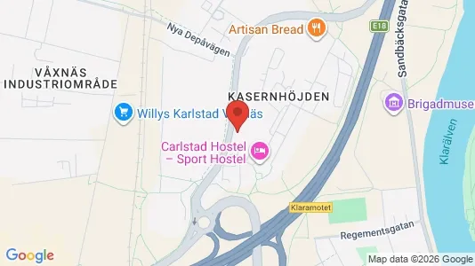 Apartments for rent i Karlstad - kort over placeringen