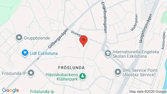 Apartments for rent i Eskilstuna - kort over placeringen