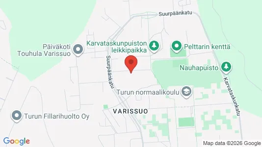 Apartments for rent i Turku - kort over placeringen