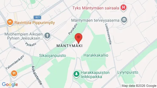 Apartments for rent i Turku - kort over placeringen