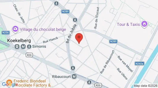 Apartments for rent in Brussels Sint-Jans-Molenbeek - Photo from Google Street View