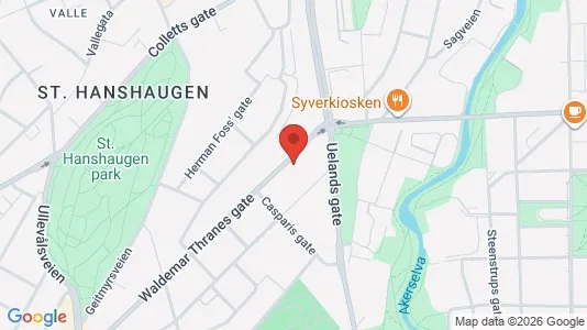 Apartments for rent i Oslo St. Hanshaugen - kort over placeringen