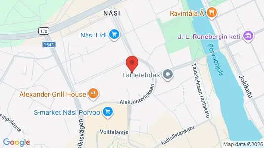 Apartments for rent i Porvoo - kort over placeringen