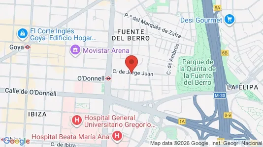 Apartments for rent i Madrid Centro - kort over placeringen