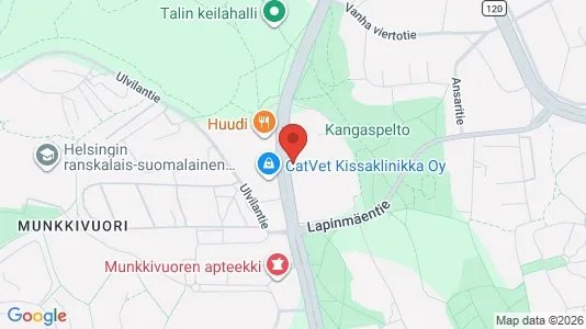 Apartments for rent i Helsinki Läntinen - kort over placeringen