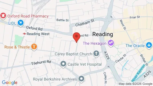 Apartments for rent i Reading - Berkshire - kort over placeringen