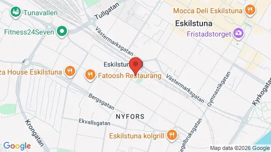 Apartments for rent i Eskilstuna - kort over placeringen